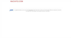 Desktop Screenshot of machito.com