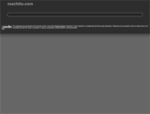 Tablet Screenshot of machito.com